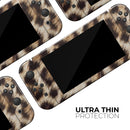 Leopard Furry Animal Hide // Skin Decal Wrap Kit for Nintendo Switch Console & Dock, Joy-Cons, Pro Controller, Lite, 3DS XL, 2DS XL, DSi, or Wii - Vinyl Skin Wrap for Nintendo Switch 2, OLED, Lite, Pro Controller, Wii & Classic Handhelds
