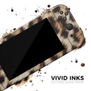 Leopard Furry Animal Hide // Skin Decal Wrap Kit for Nintendo Switch Console & Dock, Joy-Cons, Pro Controller, Lite, 3DS XL, 2DS XL, DSi, or Wii - Vinyl Skin Wrap for Nintendo Switch 2, OLED, Lite, Pro Controller, Wii & Classic Handhelds