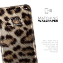 Leopard Furry Animal Hide  - Protective Skin Wrap & Decal – Compatible with iPhone SE to iPhone 17 Pro Max (All Models)