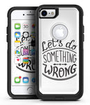 Let's do Something Wrong - iPhone 7 or 7 Plus Commuter Case Skin Kit