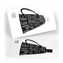 Life Begins After Coffee - Premium Protective Decal Skin-Kit for the Apple Credit Card