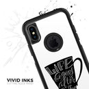 Life Begins After Coffee - Skin Kit for the iPhone OtterBox Cases