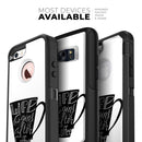 Life Begins After Coffee - Skin Kit for the iPhone OtterBox Cases