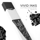 Life Begins After Coffee - Premium Decal Protective Skin-Wrap Sticker compatible with the Juul Labs vaping device