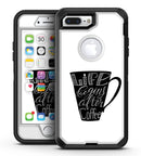 Life Begins After Coffee - iPhone 7 Plus/8 Plus OtterBox Case & Skin Kits