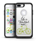 Life is a Beautiful Ride - iPhone 7 or 7 Plus Commuter Case Skin Kit