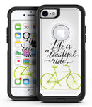 Life is a Beautiful Ride - iPhone 7 or 7 Plus Commuter Case Skin Kit