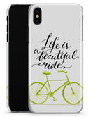 Life is a Beautiful Ride - iPhone X Clipit Case