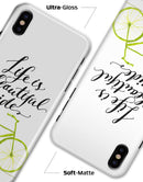 Life is a Beautiful Ride - iPhone X Clipit Case
