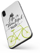 Life is a Beautiful Ride - iPhone X Skin-Kit