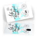 Life is a Beautiful Ride v2 - Premium Protective Decal Skin-Kit for the Apple Credit Card