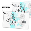 Life is a Beautiful Ride v2 - Premium Protective Decal Skin-Kit for the Apple Credit Card