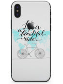 Life is a Beautiful Ride v2 - iPhone X Skin-Kit