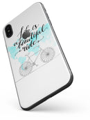 Life is a Beautiful Ride v2 - iPhone X Skin-Kit