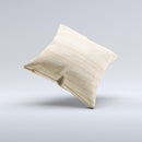 LightGrained Hard Wood Floor ink-Fuzed Decorative Throw Pillow