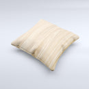 LightGrained Hard Wood Floor ink-Fuzed Decorative Throw Pillow