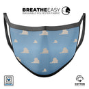 LightYear Toy Cloud Connect - Made in USA Mouth Cover Unisex Anti-Dust Cotton Blend Reusable & Washable Face Mask with Adjustable Sizing for Adult or Child