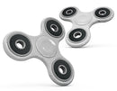 Light 19 Textured Marble Full-Body Fidget Spinner Skin-Kit