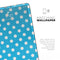 Light Blue & White Polka Dot (Converted) - Full Body Skin Decal for the Apple iPad Pro 12.9", 11", 10.5", 9.7", Air or Mini (All Models Available)