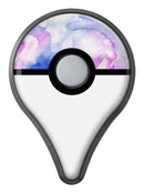 Light Blue 3123 Absorbed Watercolor Texture Pokémon GO Plus Vinyl Protective Decal Skin Kit