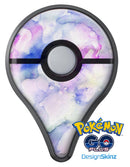 Light Blue 3123 Absorbed Watercolor Texture Pokémon GO Plus Vinyl Protective Decal Skin Kit
