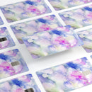 Light Blue 3123 Absorbed Watercolor Texture - Premium Protective Decal Skin-Kit for the Apple Credit Card
