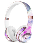 Light Blue 3123 Absorbed Watercolor Texture Full-Body Skin Kit for the Beats by Dre Solo 3 Wireless Headphones