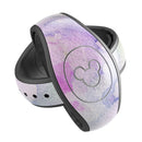 Light Blue 3123 Absorbed Watercolor Texture - Decal Skin Wrap Kit for the Disney Magic Band