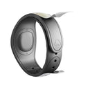 Light Blue 3123 Absorbed Watercolor Texture - Decal Skin Wrap Kit for the Disney Magic Band