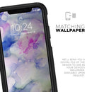 Light Blue 3123 Absorbed Watercolor Texture - Skin Kit for the iPhone OtterBox Cases