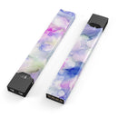 Light Blue 3123 Absorbed Watercolor Texture - Premium Decal Protective Skin-Wrap Sticker compatible with the Juul Labs vaping device