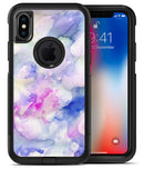 Light Blue 3123 Absorbed Watercolor Texture - iPhone X OtterBox Case & Skin Kits