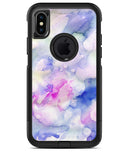 Light Blue 3123 Absorbed Watercolor Texture - iPhone X OtterBox Case & Skin Kits