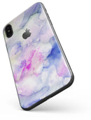 Light Blue 3123 Absorbed Watercolor Texture - iPhone X Skin-Kit