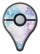 Light Blue 3 Absorbed Watercolor Texture Pokémon GO Plus Vinyl Protective Decal Skin Kit