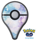 Light Blue 3 Absorbed Watercolor Texture Pokémon GO Plus Vinyl Protective Decal Skin Kit