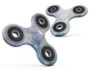 Light Blue 3 Absorbed Watercolor Texture Full-Body Fidget Spinner Skin-Kit