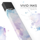 Light Blue 3 Absorbed Watercolor Texture - Premium Decal Protective Skin-Wrap Sticker compatible with the Juul Labs vaping device