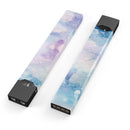 Light Blue 3 Absorbed Watercolor Texture - Premium Decal Protective Skin-Wrap Sticker compatible with the Juul Labs vaping device