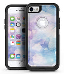 Light Blue 3 Absorbed Watercolor Texture - iPhone 7 or 8 OtterBox Case & Skin Kits