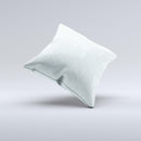 Light Blue Floral Branches ink-Fuzed Decorative Throw Pillow