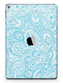 Light Blue Paisley Floral - iPad Pro 97 - View 3.jpg