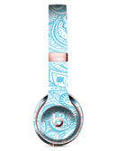 Light Blue Paisley Floral Full-Body Skin Kit for the Beats by Dre Solo 3 Wireless Headphones