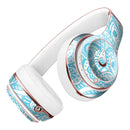 Light Blue Paisley Floral Full-Body Skin Kit for the Beats by Dre Solo 3 Wireless Headphones