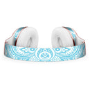 Light Blue Paisley Floral Full-Body Skin Kit for the Beats by Dre Solo 3 Wireless Headphones