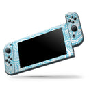 Light Blue Paisley Floral // Skin Decal Wrap Kit for Nintendo Switch Console & Dock, Joy-Cons, Pro Controller, Lite, 3DS XL, 2DS XL, DSi, or Wii - Vinyl Skin Wrap for Nintendo Switch 2, OLED, Lite, Pro Controller, Wii & Classic Handhelds