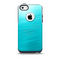 Light Blue Slanted Streaks Skin for the iPhone 5c OtterBox Commuter Case