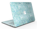Light Blue Watercolor Quatrefoil - MacBook Air Skin Kit