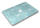 Light Blue Watercolor Quatrefoil - MacBook Air Skin Kit