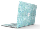 Light Blue Watercolor Quatrefoil - MacBook Air Skin Kit